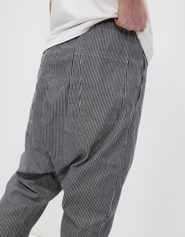 Surrounded By Ghosts - The Gismondine Denim Drawstring Casual Pants