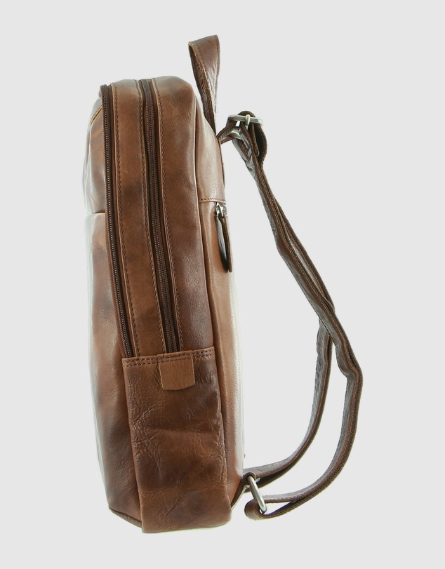 Pierre Cardin - Rustic Leather Backpack