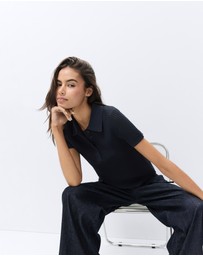 UNISON - Sporty Knit Polo