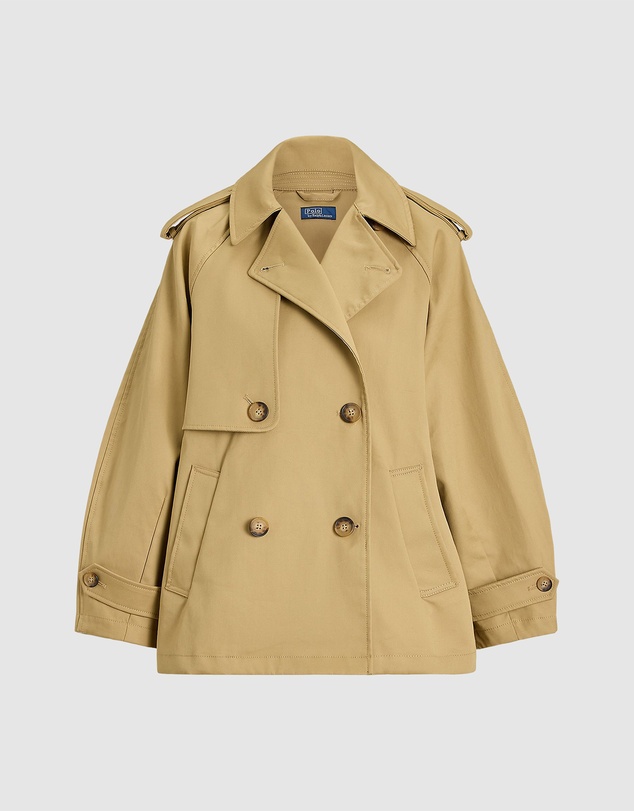 Polo Ralph Lauren - Cotton Twill Balloon Trench Coat