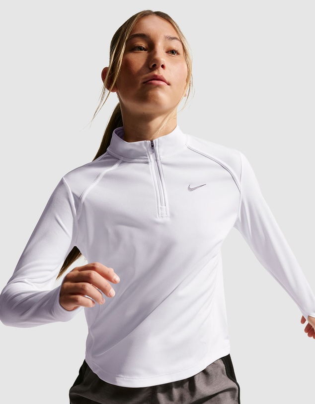 Nike - Dri-FIT Tempo Long-Sleeve Half-Zip Top - Teens
