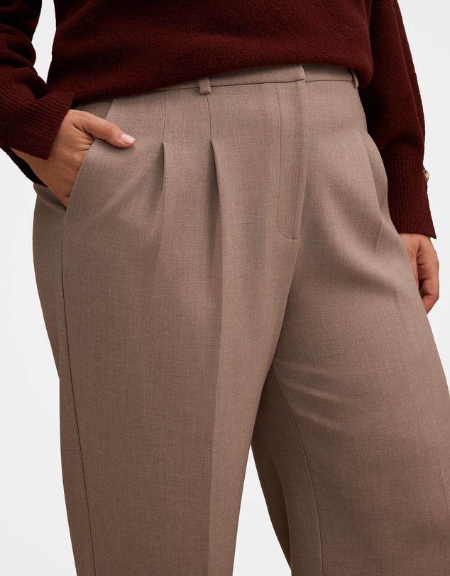 Forever New Curve - Eva Curve Pleated Wide Leg Pants