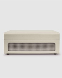 Crosley - Crosley Voyager Dune - Bluetooth Portable Turntable  & Record Storage Crate