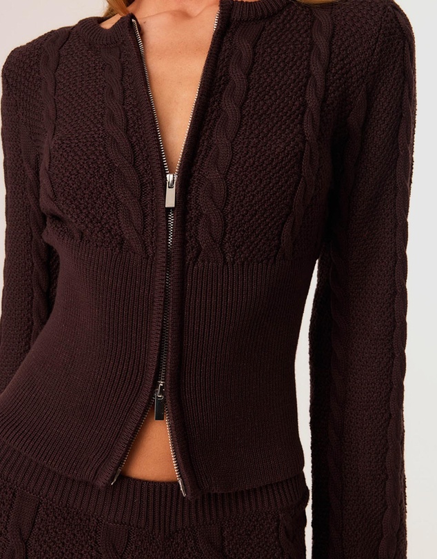 SNDYS - Cici Cable Knit Top