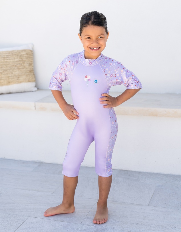 Splash About - UV Sun & Sea Wetsuit Lilac Spring