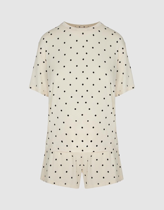 Hunkemoller - Jersey Loose Print Short Pyjama Set