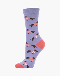 Bamboozld - Women's Bamboo Jersey Dash Dreaming Night-Tee & Sock Gift Set