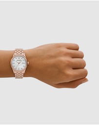 Emporio Armani - Rose Gold Tone Analogue Watch