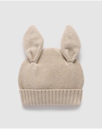 Purebaby - Knitted Bunny Hat -Kids-Babies