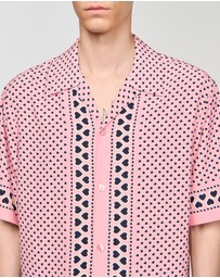 Sandro - All Over Coeur Mc Shirt