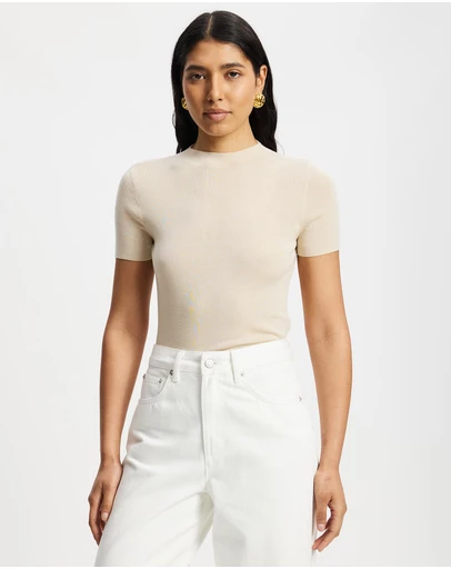 Grace Willow - Harriet Wool Knit T-Shirt