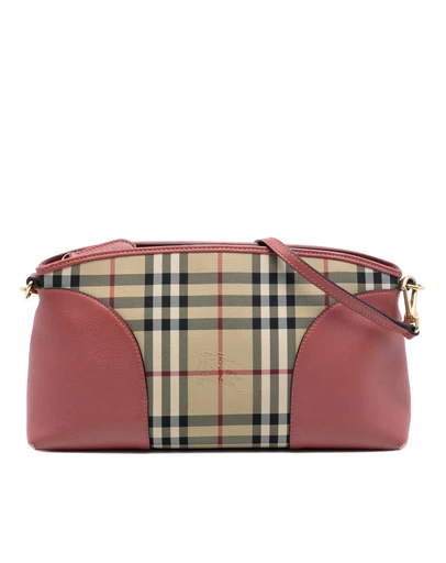 Pre-Loved by Azura Reborn - Pre-Loved Small Horseferry Check Coated Canvas Chichester Crossbody