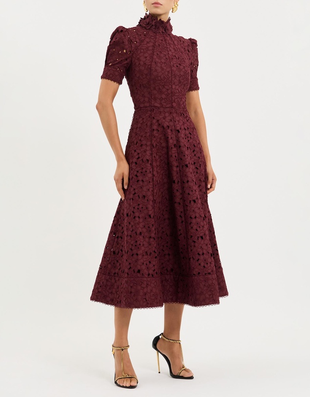 Rebecca Vallance - Kitsu Short Sleeve Midi Dress