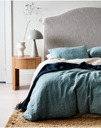 Aura Home - Emile Linen Quilt Cover