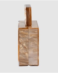 Olga Berg - Fleur Acrylic Top Handle