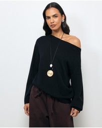 AERE - Nika Cotton Cashmere Knit Jumper