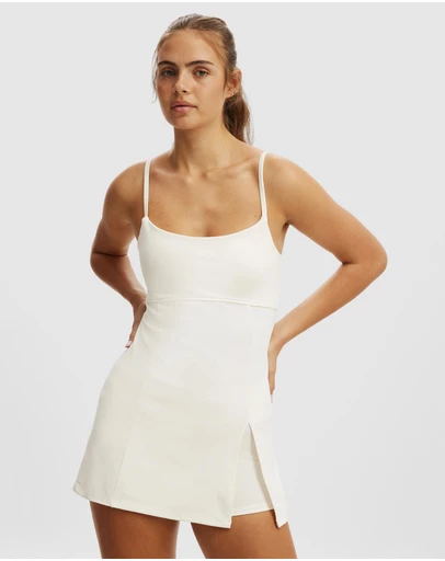 Cotton On Body Active - Ultra Soft Open Back Split Hem Dress