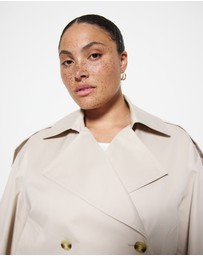 Commonry - Melissa Cropped Trench