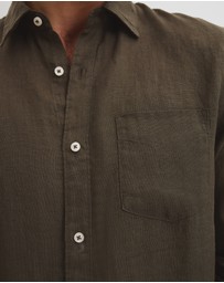Country Road - Organically Grown Linen Regular Fit Shirt