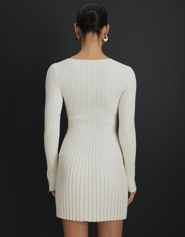 AERE - Organic Cotton Knit Mini Dress