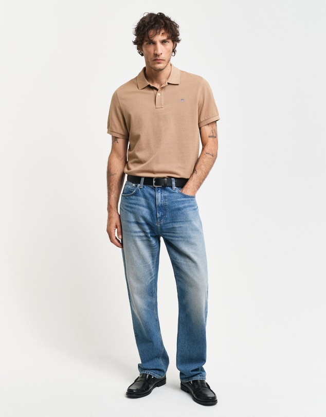 Gant - Regular Fit Shield Piqué Polo Shirt