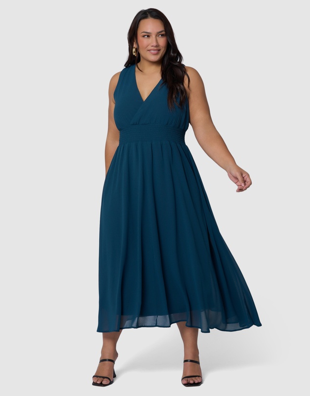 Pink Dusk by Curve Project - Watermelon Sugar Maxi Dress