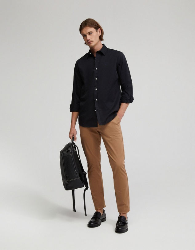 Oxford - Fergus Fine Twill Cotton Shirt