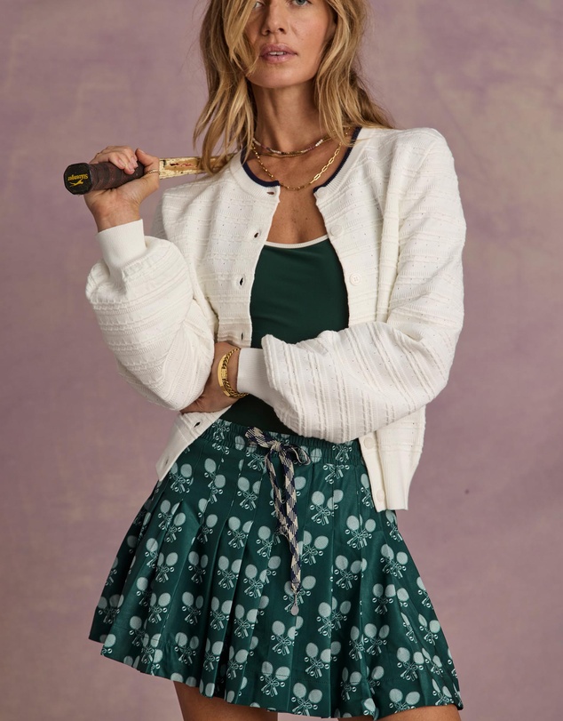 The Upside - Racquet Cadiz Pleated Skirt