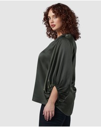 Pink Dusk by Curve Project - Lover Boy Blouse
