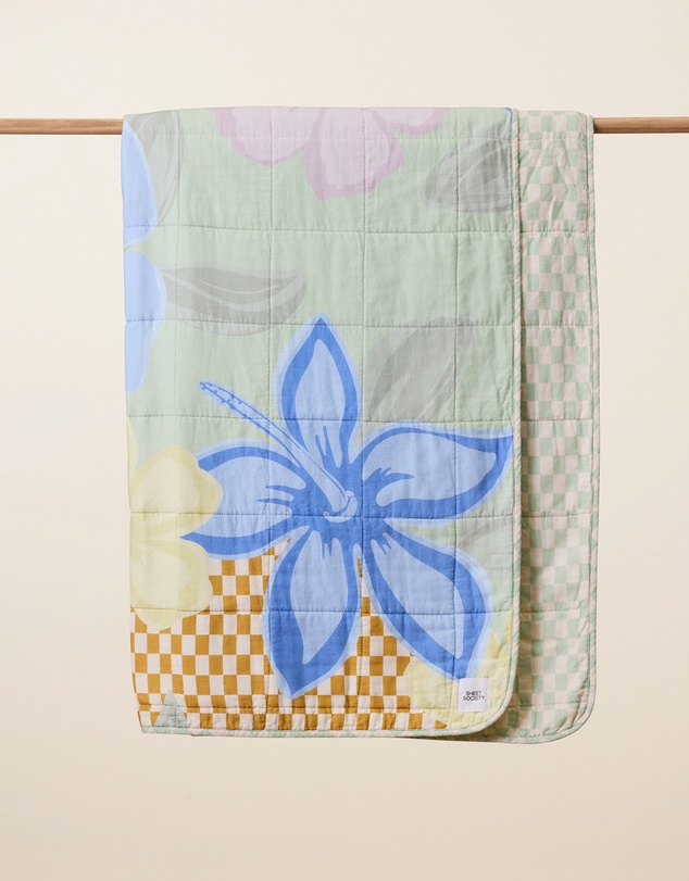 Sheet Society - Rory Washed Cotton Blanket