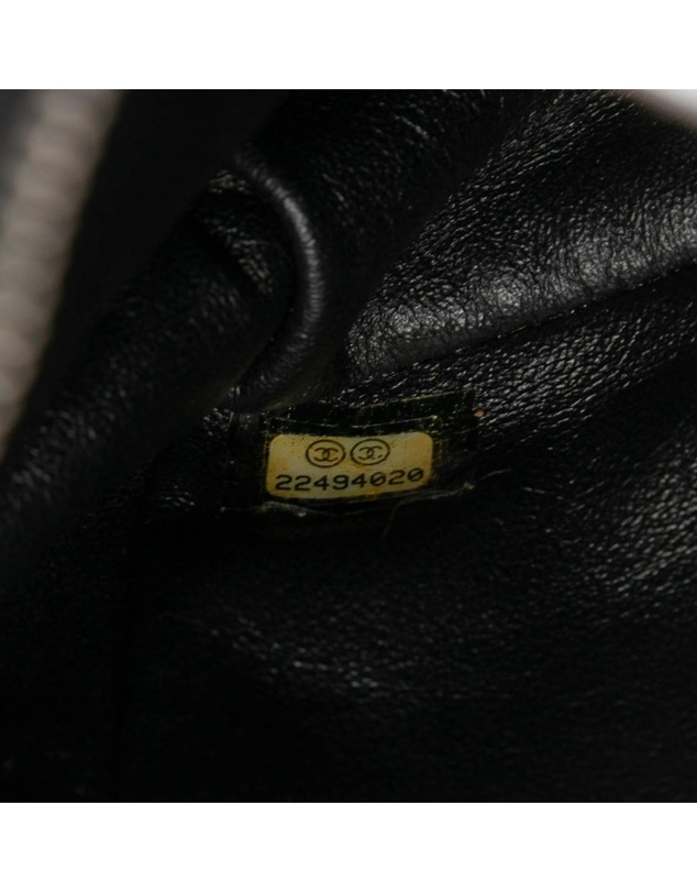 Pre-Loved by Azura Reborn - Pre-Loved Tweed and Resin Zipped Chain Shopping Bag