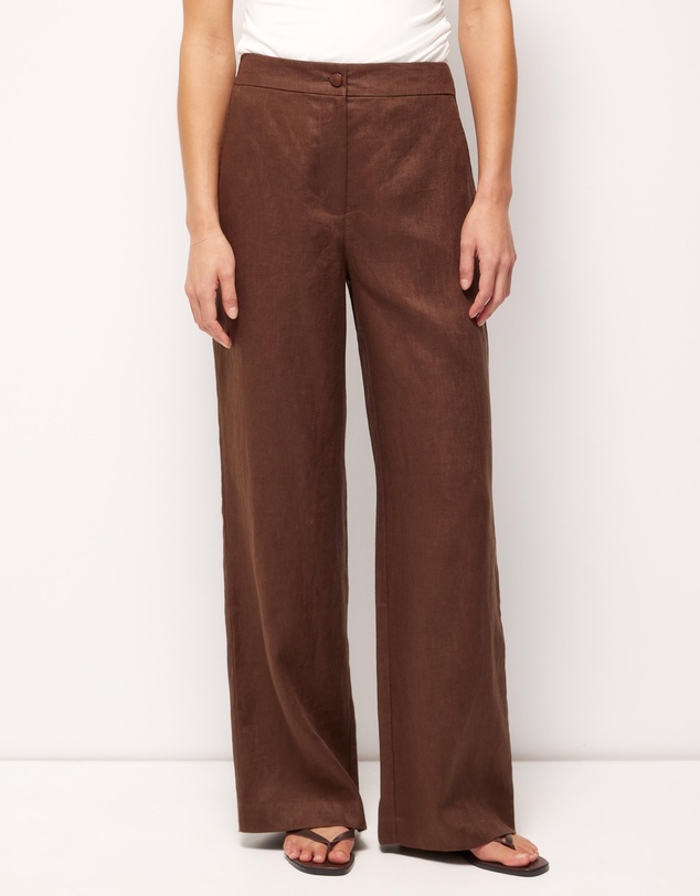 AERE - Nara Tailored Linen Pants