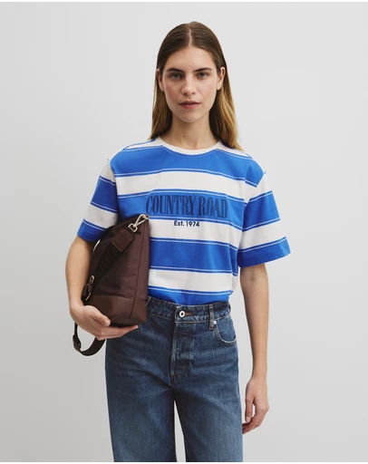 Country Road - Stripe Country Road T-shirt