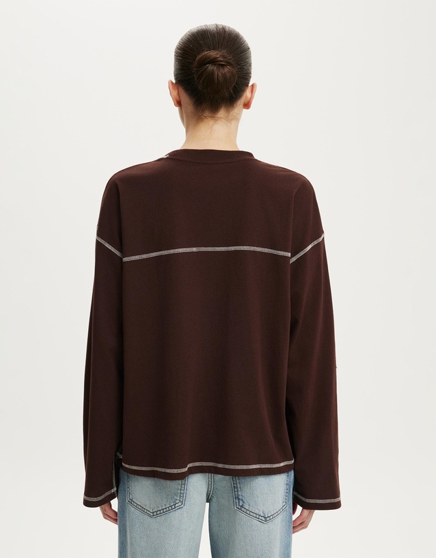 Cotton On - Boxy Long Sleeve Top