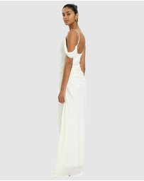 With Harper Lu - Draped Gown