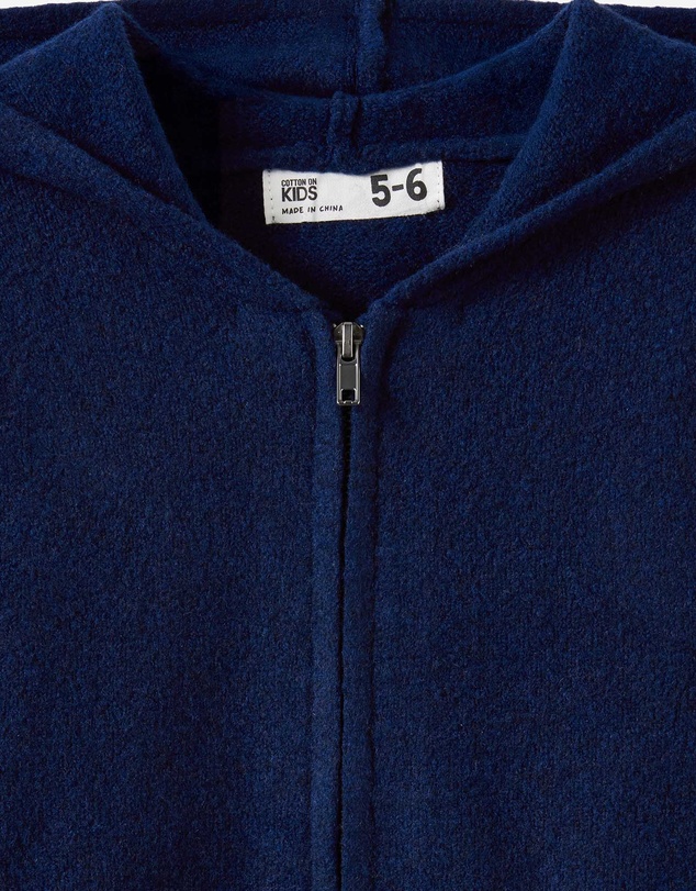 Cotton On Kids - Knitted Zip Through Hoodie
