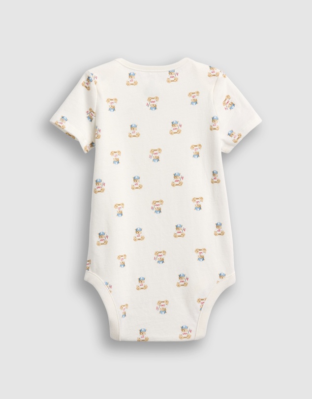 GAP - Print Jersey SS FF Single Bodysuit - Babies