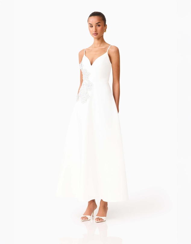 Elliatt - Stella A Line Gown in White