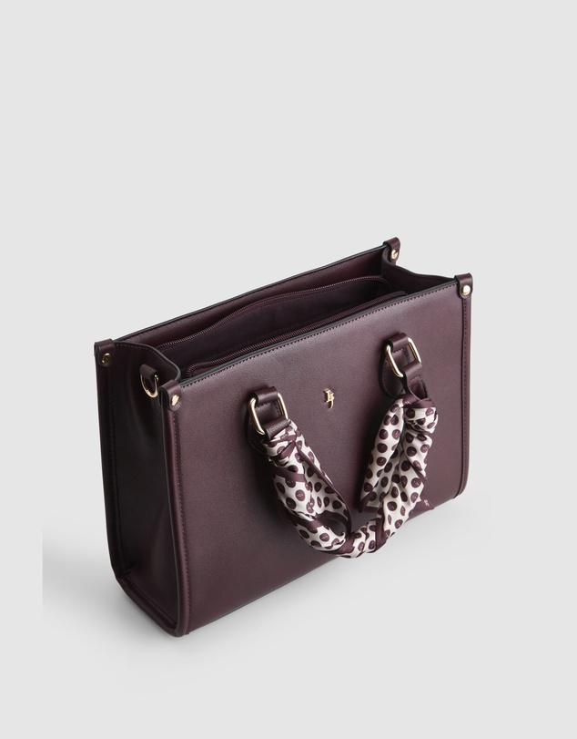 Laura Jones - Small Tote Bag With Scarf