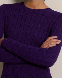 Polo Ralph Lauren - Cable-Knit Cotton Crewneck Sweater - ICONIC EXCLUSIVE