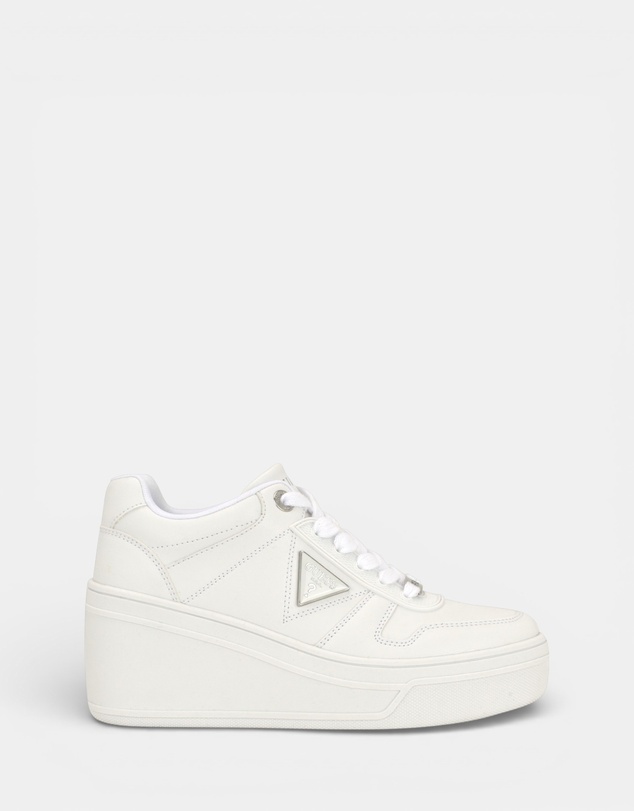 GUESS - Rozinn Lace-Up Platform Wedge Sneakers
