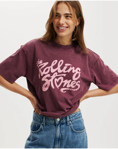 Cotton On - The Lcn Music Boxy Graphic Tee