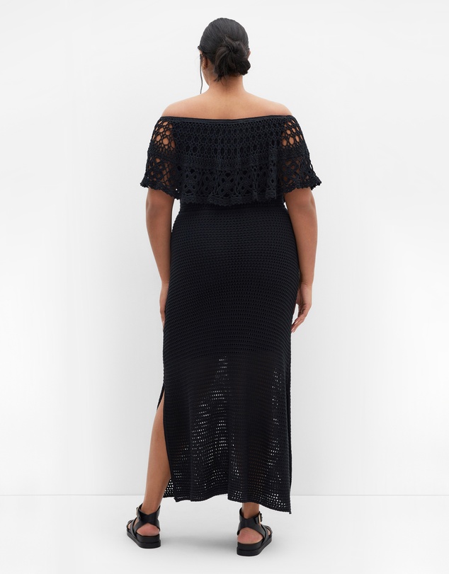 City Chic - Callie Crochet Dress