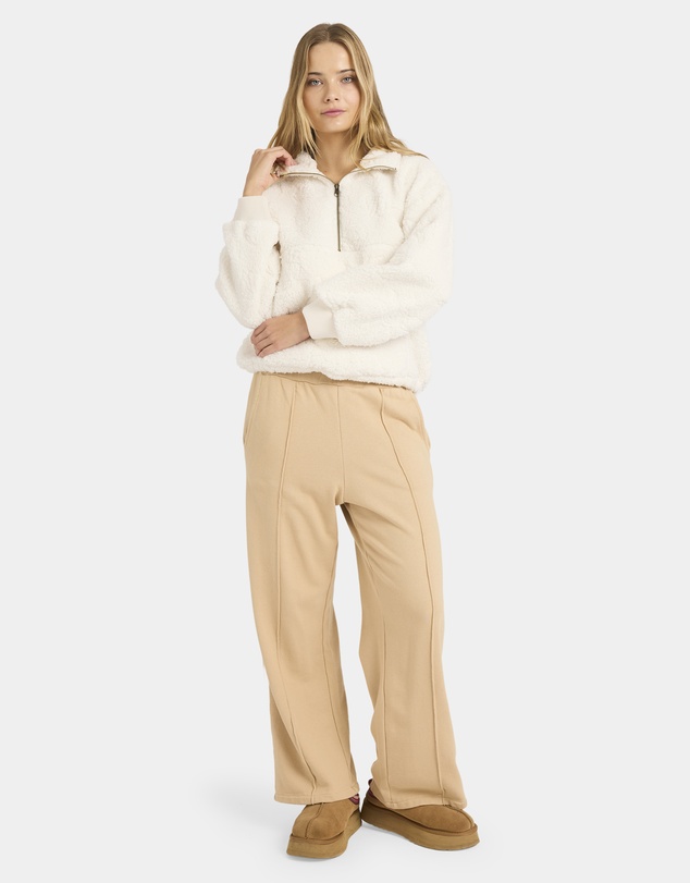 Billabong - Womens Rising Tides Half Zip Fleece Jumper