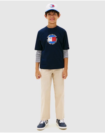 Tommy Hilfiger - Fun Flag Graphic T-Shirt - Kids