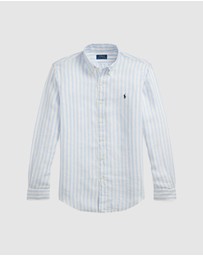 Polo Ralph Lauren - Custom Fit Striped Linen Shirt