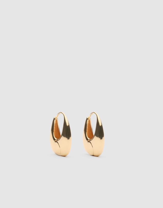 Seed Heritage - Sculptural Teardrop Hoop