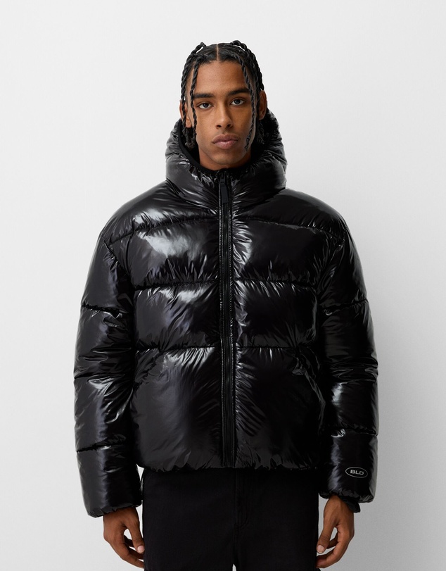 Puffer Jacket Bershka Black Fur Jacket Bershka Faux Leather Puffer Jacket With Hood Bershka Puffer Jacket With  Hood Bershka Premium Heavy Winter Coat