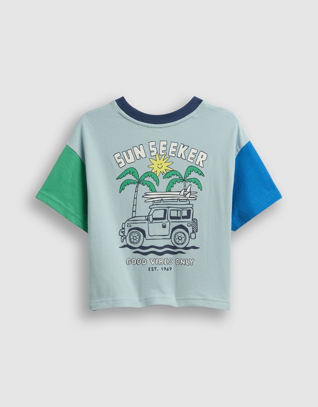 GAP - Surf GR Boxy Tee - Babies-Kids