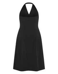 City Chic - Plus size Tori Halter Midi Dress - black